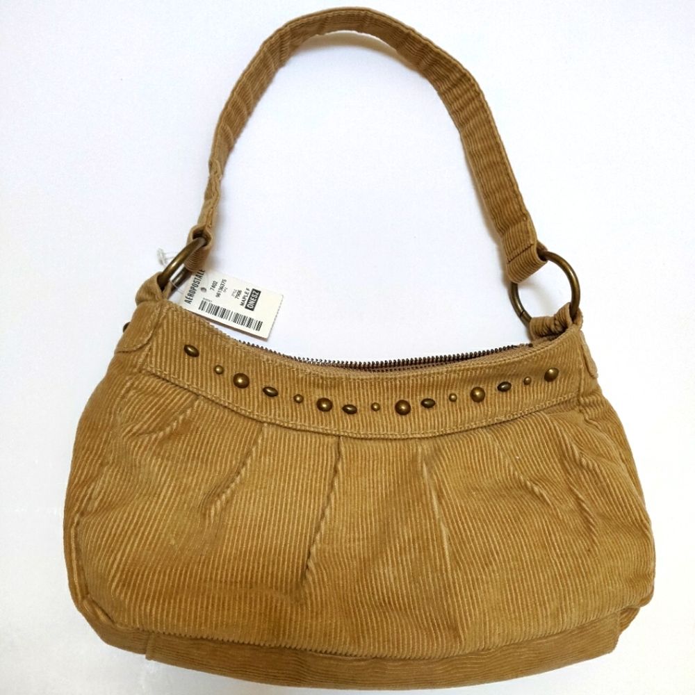 Aeropostale Corduroy Studded Purse